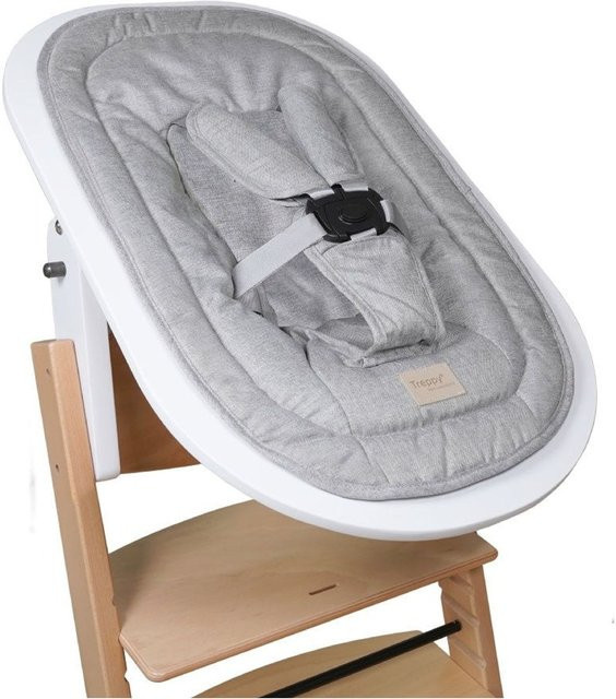 Treppy Babyaufsatz für Hochstuhl Treppy in Weiß - Bild 1