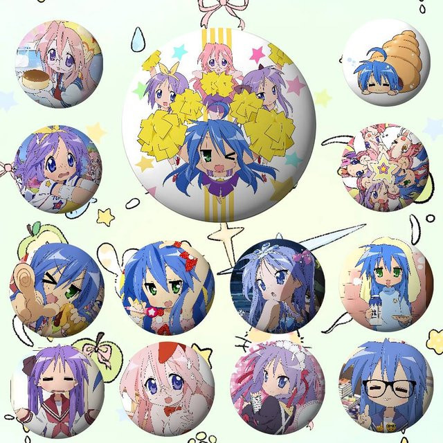 kayou Brosche L-Lucky Star, Weißblech, Unisex - Bild 1