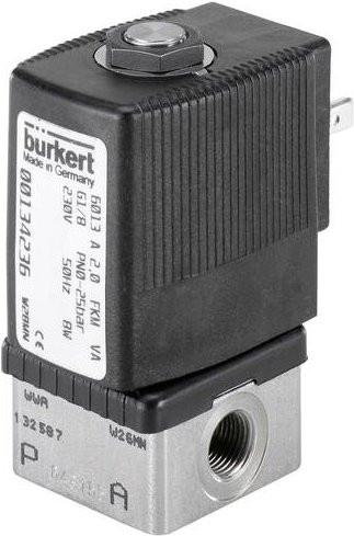 Bürkert Magnetventil 296549 6013 in Schwarz - Bild 1