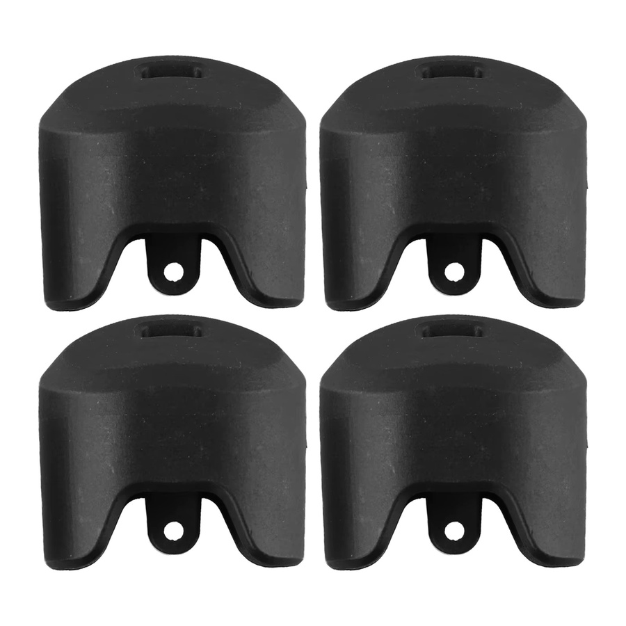 Vibratite Tischsäge-Fuß N0.74647 in Schwarz für DWX723 DWX724 DWX725 DE7023 DE7033 DE7031 DE7035 Gehrungssäge Ersatzteile 4er-Set - Bild 3