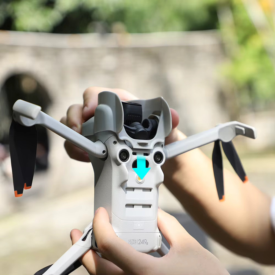 DJI Mini 4 Pro Schutz-Gegenlichtblende in Schwarz für deine Drohne - Bild 2