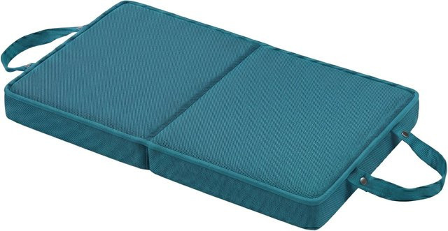 Relaxdays Garten Kniematte aus Neomaterial in Dunkelgrün, faltbar und stoßdämpfend, B/T/H: 61,0 x 34,0 x 6,0 cm - Bild 1