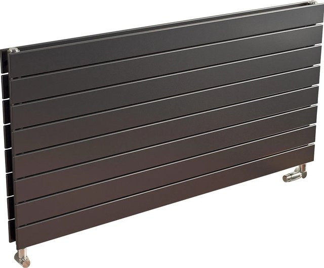 Ximax Raumheizkörper P1 Duplex Horizontal Anthrazit B: 100 cm, H: 59,5 cm, Tiefe: 7,4 cm, 963 Watt - Bild 1