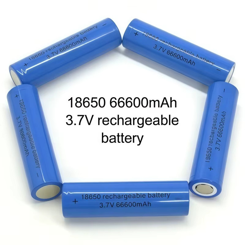 Lerp Wiederaufladbare 18650 Lithium-Batterie 3,7V mit 50000mAh in Blau - Bild 2