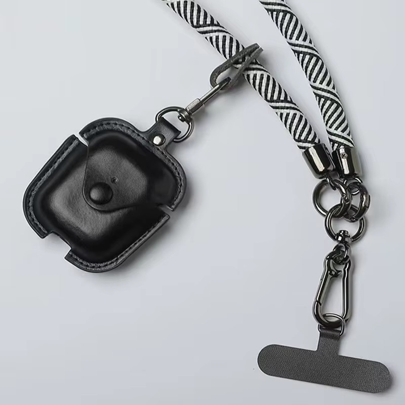 DOLANBIA Handy Lanyard Crossbody Set, Anti-Verlust Telefon Gurt in Schwarz, Länge: 120 cm - Bild 2
