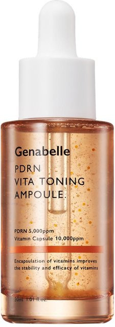 Genabelle PDRN Vita Toning Ampulle Serum, 30 ml, Niacinamid - Bild 1