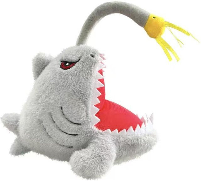 benchuang toy Ozean Laternenfisch Puppe, Plüschtier, 23cm, ab 14 Jahre - Bild 1
