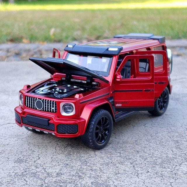 Linyi toy car Mercedes Benz G700 Off Road SUV, Modellauto, 1:32, Metall, mit Licht und Sound, ab 18 Jahre - Bild 1