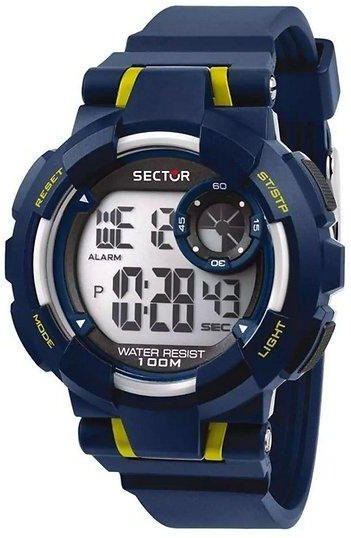 Sector Digitaluhr, Quarz, Kunststoff, Schwarz, Herren - Bild 1