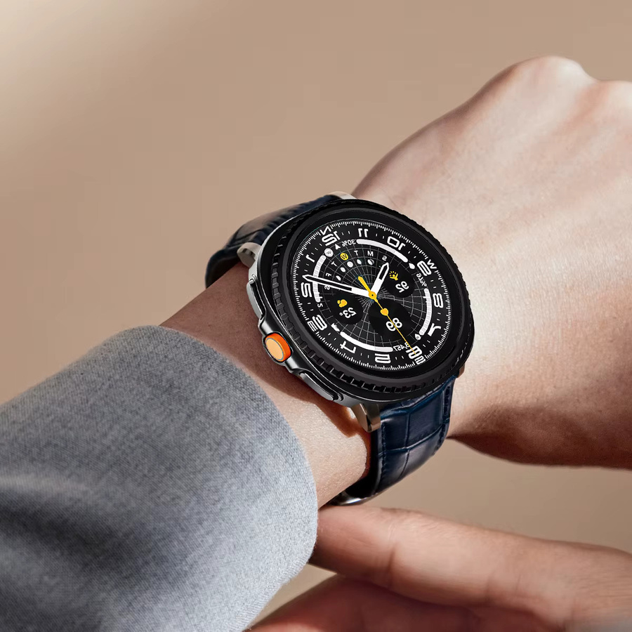 CAOWTAN PC-Uhrenlünette für Samsung Galaxy Watch 8, klassischer Ersatzrahmen als Gehäuseabdeckung und schützender Ring für deine Smartwatch - Bild 4