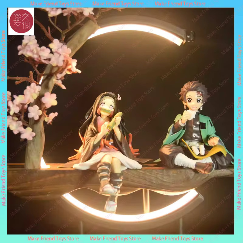 Bandai Demon Slayer Nezuko Kamado Led Nachtlicht, Mehrfarbig, Remote Control - Bild 2