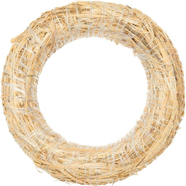 Rico Design Strohkranz Durchmesser: 30 cm, Höhe: 6 cm - Bild 1