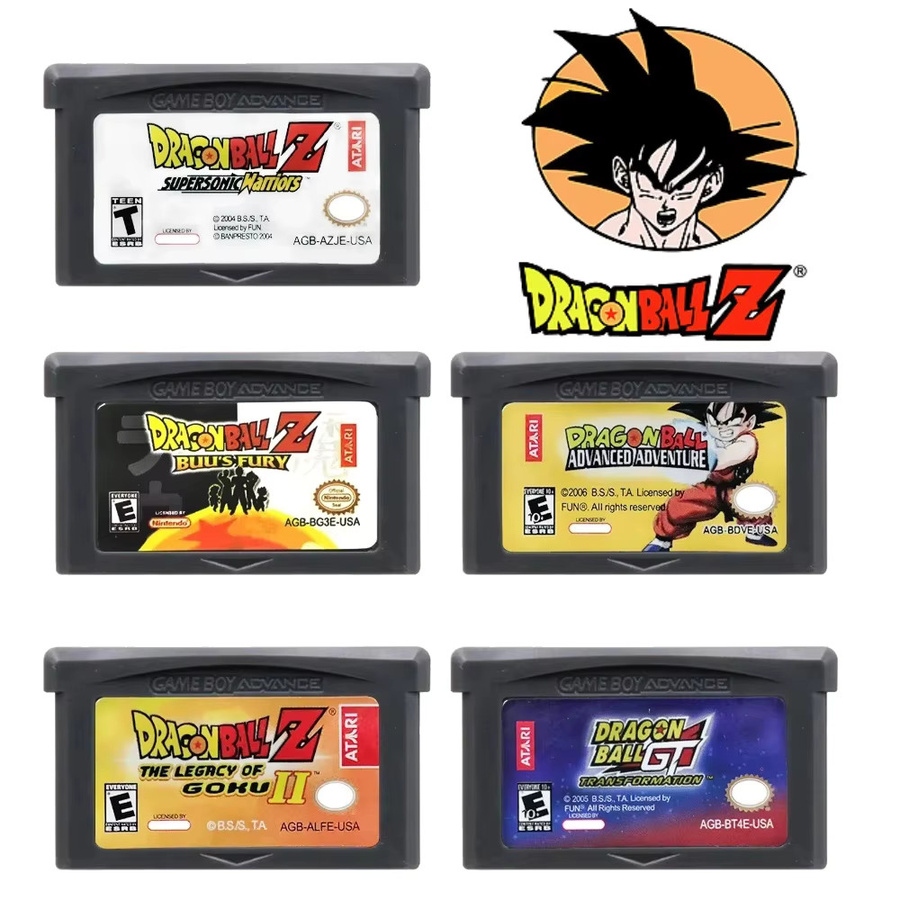 Bandai Dragon Ball GBA Videospiel Cartridge Serie Advanced Adventure Supersonic Warriors Buus Fury für 32-Bit Konsolen in Multicolour - Bild 4