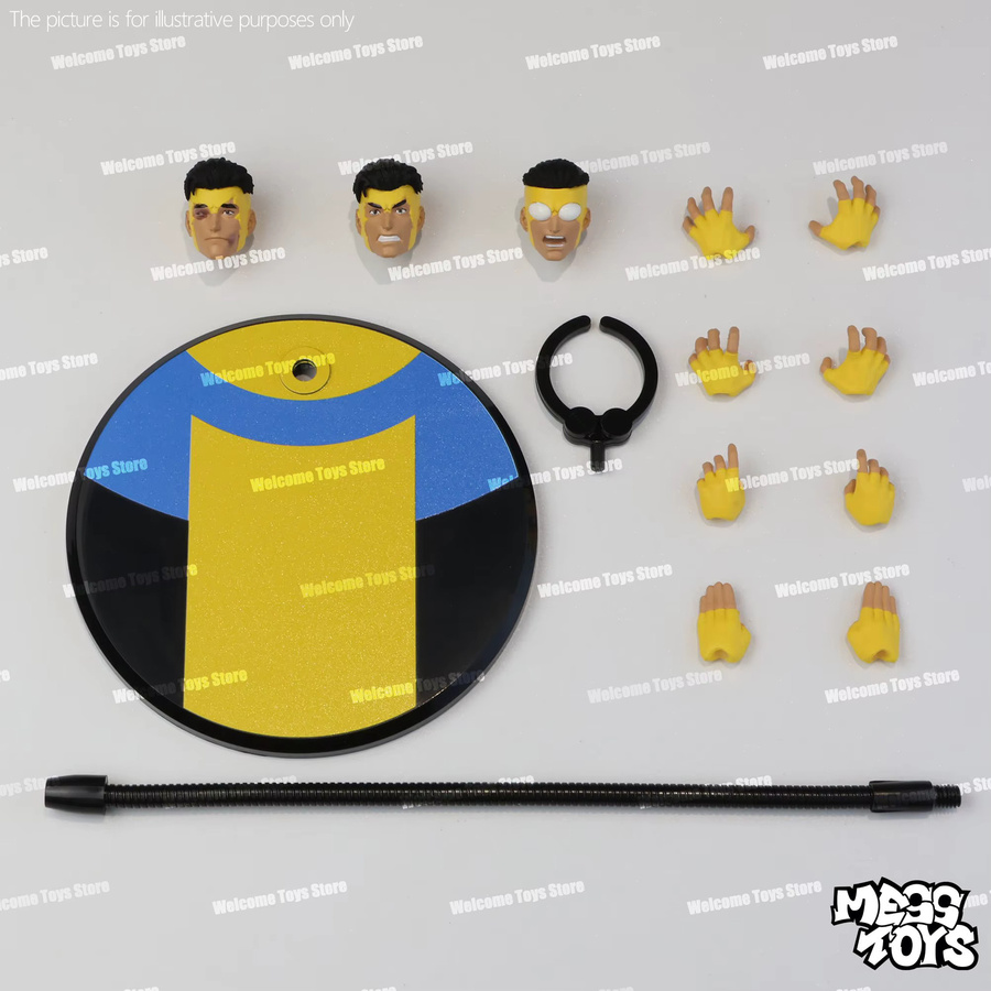 Mess Toys Mark Grayson Anime Actionfigur, Blau, Bunt / Mehrfarbig - Bild 1