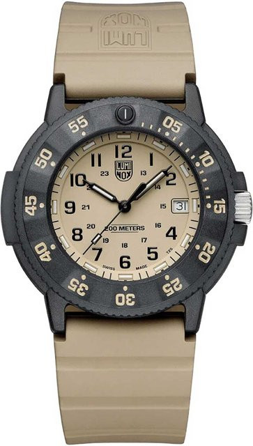 Luminox Herrenuhr, Quarz, Karbon, 43 mm, Kautschuk, 20 ATM - Bild 1