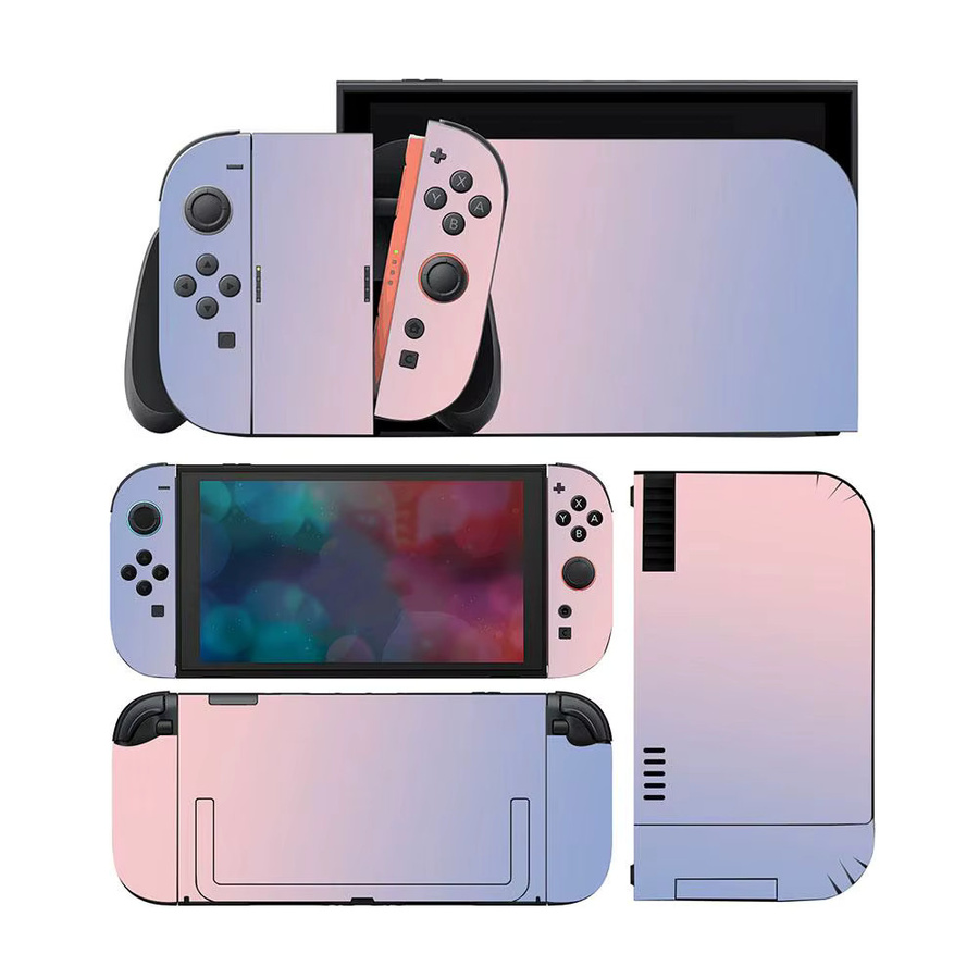 Nintendo Switch 2 Körperaufkleber und Controller Schutzfolien Set, Multicolor - Bild 2