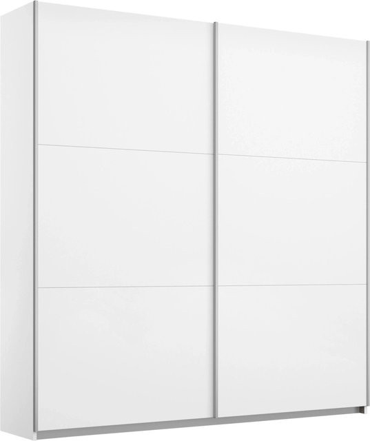 Mömax Schwebetürenschrank Oslo Weiß Matt B: 218 cm, H: 210 cm, T: 59 cm - Bild 1