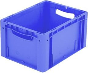 Bito Eurostapelbehälter XL blau, stapelbar, B/T/H: 40 x 30 x 22 cm - Bild 1