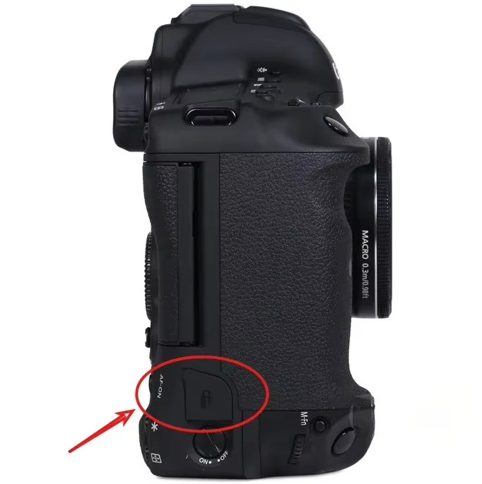 Canon Shutter Port Abdeckung Tür Einheit für EOS 1DX Mark II in Schwarz - Bild 2