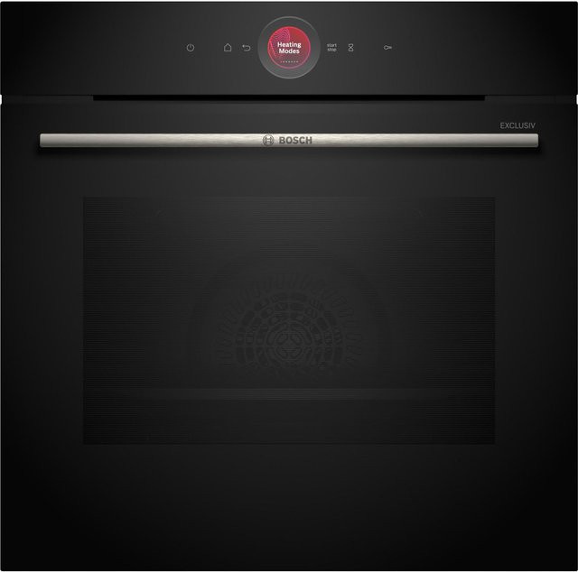 Bosch Serie 8 Einbaubackofen HBG734AB1 in Schwarz mit 71 l Volumen, WLAN, katalytischer Rückwand und A+ Energieeffizienz, Breite: 59,4 cm - Bild 1