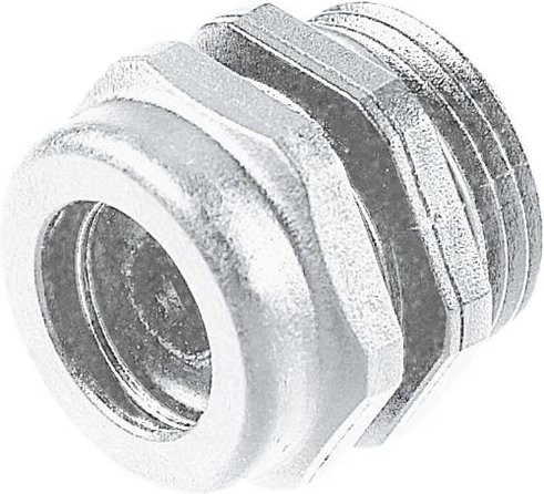 HARTING Kabelverschraubung PG11 aus Metall in Grau - Bild 1