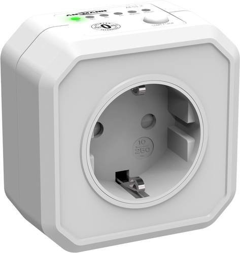 Ansmann 1260-0001 Steckdosen-Timer analog in Weiß - Bild 1