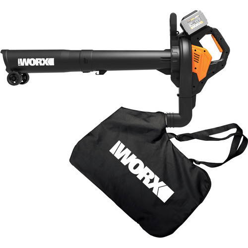 Worx Akku-Laubbläser PowerShare schwarz-orange mit 355 km/h Blasgeschwindigkeit und 20 V Akku - Bild 3