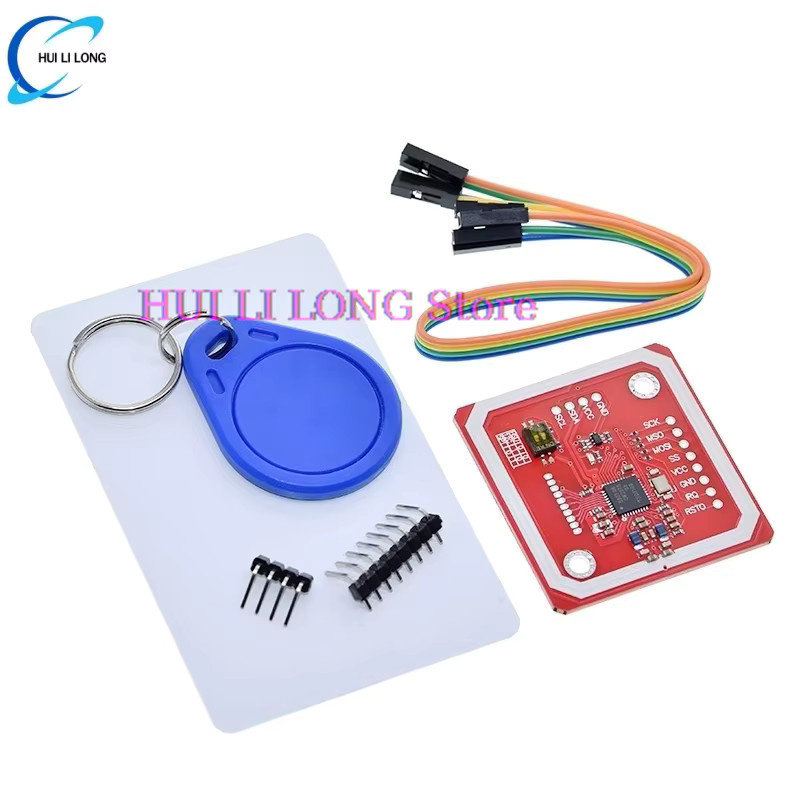 PN532 NFC RFID Modul V3 Benutzer Kit Reader Writer mit S50 Karte und Antenne für Arduino, unterstützt I2C, IIC, SPI und HSU - Bild 2