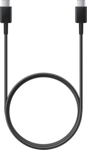Samsung Original USB-C auf USB-C Kabel 25W, Schwarz, 1m - Bild 1