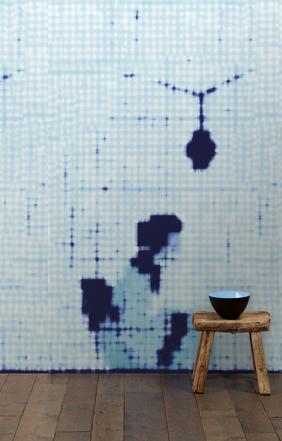 NLXL Wallpaper Addiction 06 Mural mit abstraktem Design in Blau, Vlies Tapete, B: 330 cm, H: 225 cm - Bild 1
