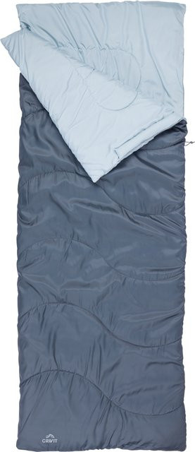 CRIVIT Schlafsack Decke für Erwachsene in Grau mit Oeko-Tex Standard 100 Zertifizierung - Bild 1