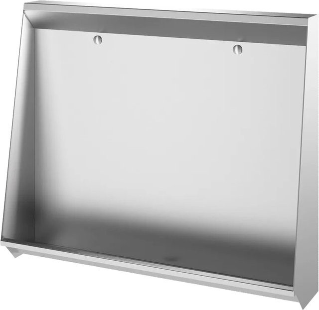 Delabie Urinalrinne L für den Fußbodeneinbau aus Edelstahl in Silber, Länge: 120 cm - Bild 1