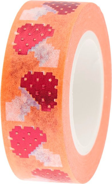 Rico Design Paper Poetry Washi Tape Shroom Big Reds in Rot und Multicolour - Bild 1