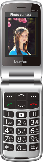 Beafon SL645 LTE Mobiltelefon in Schwarz-Silber mit 2,8 Zoll Display - Bild 1
