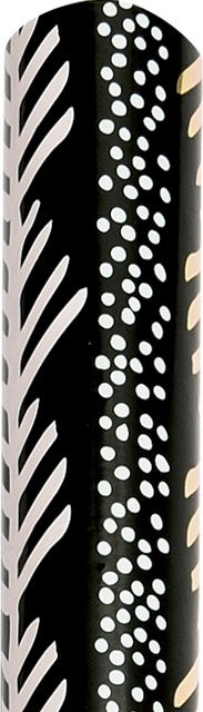 Rico Design Paper Poetry Geschenkpapier Zweige schwarz-gold mit Hot Foil, Breite: 70 cm, Länge: 2 m - Bild 1
