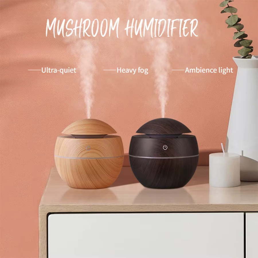 ARTOFUL Desktop Mini Ultraschall-Luftbefeuchter mit Aromatherapie und farbiger LED-Nachtbeleuchtung - Bild 5