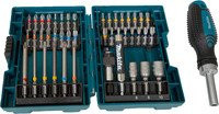 Makita Ratschenschraubendreher mit 44-teiligem Bit-Satz in Blau und Multicolour - Bild 1