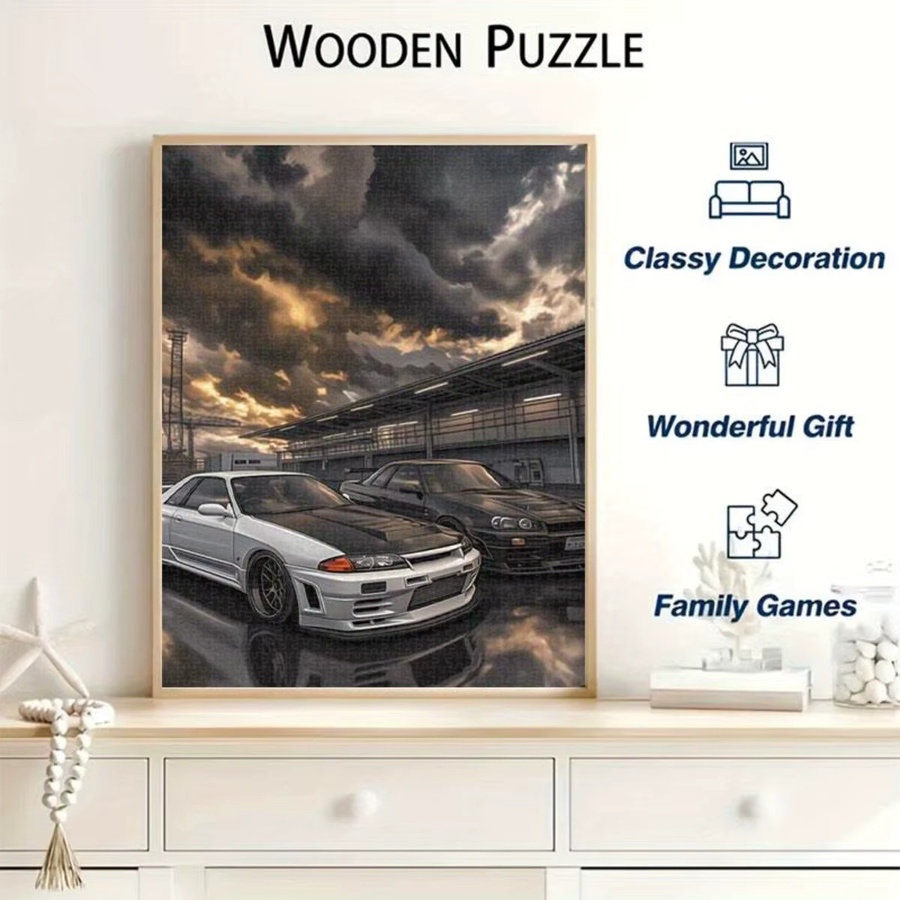 AZNM Japanische Rennwagen, Puzzle, 1.000 Teile - Bild 3