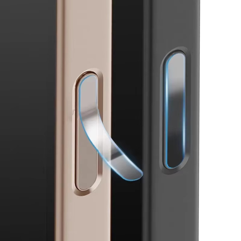 Schutzglas für iPhone 16 Pro Max, iPhone 16 Pro und iPhone 16 Plus mit Seitentasten- und Kameraschutz, transparent - Bild 3