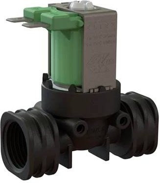 Pro Valve Magnetventil 821.12F.06.24VAC in Schwarz mit G 1/2 Anschluss und 12 V/AC Spannung - Bild 1