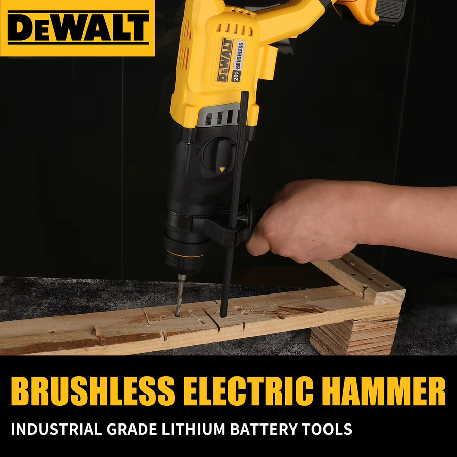 DeWalt 20 V bürstenloser kabelloser SDS-Hammer DCH263 in Gelb - Bild 3