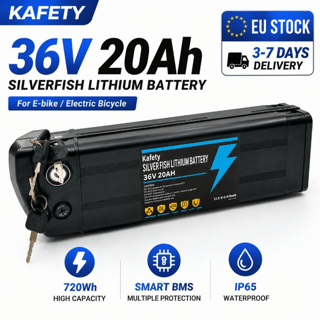 Makita E-Bike-Akku 36V 20Ah Lithium-Ionen-Akkupack in Schwarz für 750W/1000W Motoren mit 18650-Zellen und wasserdichtem Gehäuse - Bild 1
