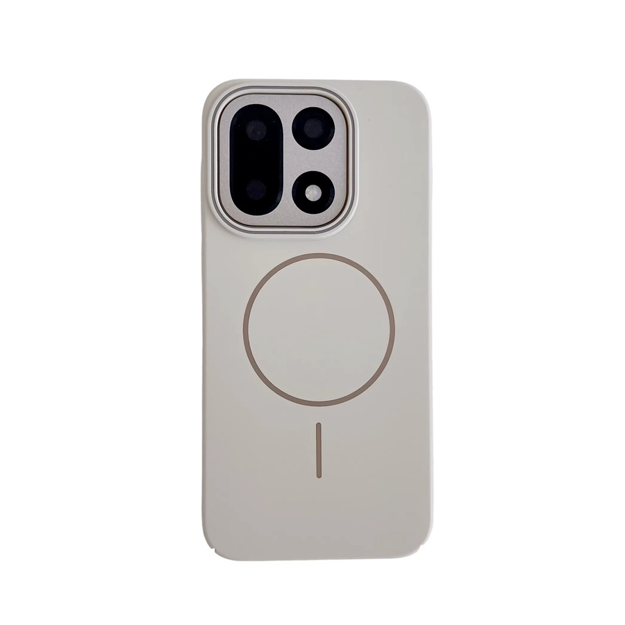 Magnetische Stoßfeste OnePlus Schutzhülle mit MagSafe Kompatibilität in Weiß - Bild 2