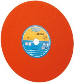 TYROLIT SECUR LAB Labor-Trennschleifscheibe Typ 60 für Metall, Orange, Durchmesser: 250 mm, Breite: 1,5 mm, Bohrung: 32 mm - Bild 1