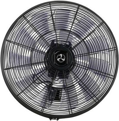 CasaFan AIROS ECO SILENT WALL SW Wandventilator Schwarz mit Fernbedienung, Timer und Oszillation, Durchmesser: 51,4 cm, 90W - Bild 1
