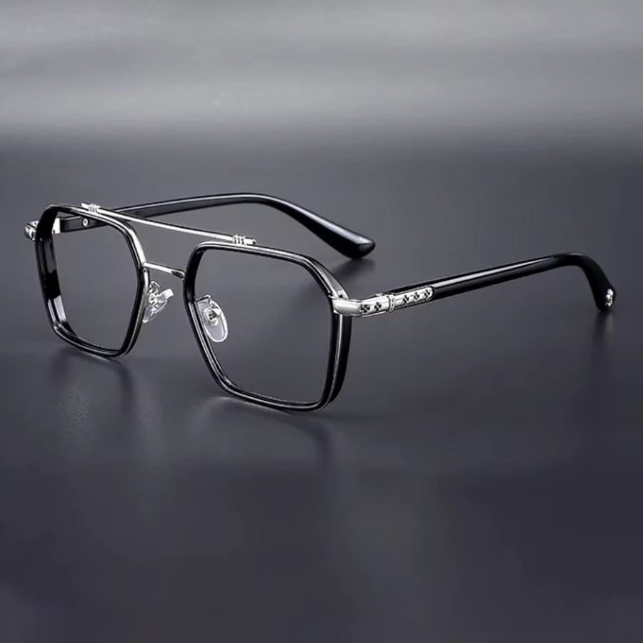 Hindfield Retro-Brille Herren, Vollrand, Schwarz - Bild 2
