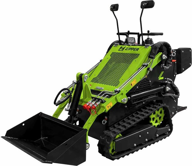 Zipper Minikompaktlader ZI-MKL620 Grün-Schwarz - Bild 1