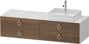 Duravit Waschtischunterschrank White Tulip in White, B/T: 160 x 55 cm - Bild 1