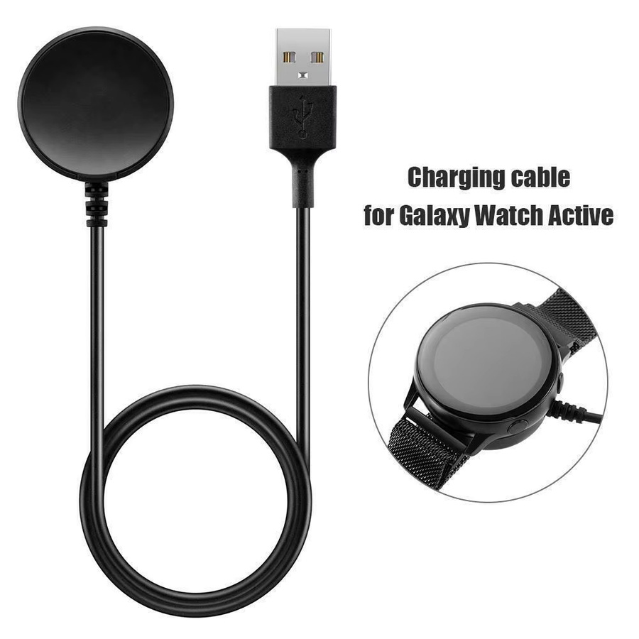 Samsung Magnetisches USB-C Wireless Ladegerät für Galaxy Watch 3/4/5/6/7/8 Ultra Classic Pro Active S3 in Schwarz - Bild 5