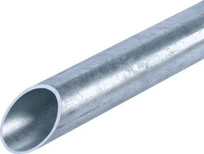 Fränkische Stahlrohr Staro Steck-ES-V16 verzinkt silber 16,0 x 13,3 mm - Bild 1